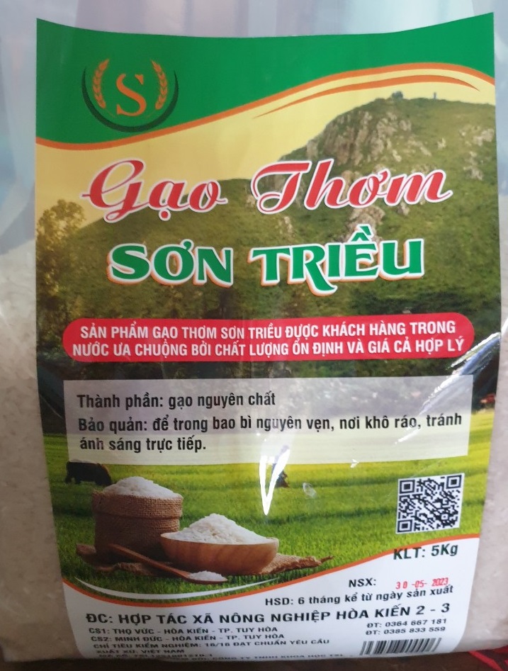 GẠO THƠM SƠN TRIỀU - TINH HOA ĐẤT BÌNH KIẾN